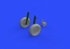 Eduard 648413 Typhoon Mk. Ib wheels late EDUARD, HASEGAWA 1/48