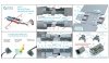 Quinta Studio QD48019 Yak-52 3D-Printed & coloured Interior on decal paper (ARK) 1/48