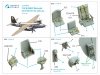 Quinta Studio QD48494 B-26B/C Marauder 3D-Printed coloured Interior on decal paper (ICM) 1/48