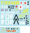 Star Decals 35-C1067 The Light Infantry. IFOR Bosnia. FV432, Scimitar and Warrior ISV 1/35