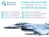 Quinta Studio QP32015 F-16 block 30/32 reinforcement plates (Academy) 1/32