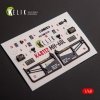 KELIK K48112 MH-60L Black Hawk - interior 3D decals for ICM kit 1/48