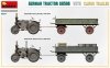MiniArt 35317 GERMAN TRACTOR D8506 WITH CARGO TRAILER 1/35