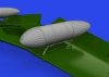 Eduard 672374 P-51D 108gal paper drop tanks PRINT EDUARD 1/72