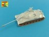 Aber 72L-69 Light additional armament for Soviet tank JS-7 (1:72)