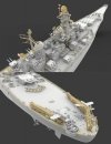 Very Fire VF700902 USS Louisiana BB-71 Montana Class Battleship 1/700