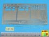 Aber 16051 Rear fenders for Tiger I, Ausf.E – (Late version) (1:16)