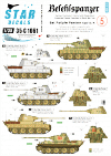Star Decals 35-C1061 Befehlspanzer # 5 1/35