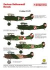 Techmod 48061 - Fokker D.VII (1:48)
