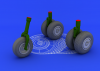 Eduard 632016 He 219 wheels 1/32 (Revell)