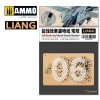 Liang 0006 Salt Weathering Effects Airbrush Stencils (Sparse)