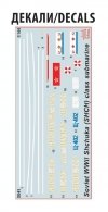 Zvezda 9041 Soviet WWII Submarine SHCHUKA (SHCH) class 1/144