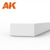 AK Interactive AK6531 STRIPS 2.00 X 4.00 X 350MM – STYRENE STRIP – (8 UNITS)