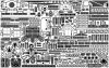 Pontos 35024FB USS BB-35 Texas 1945 Detail up set (20B Deck Blue Decl) (1:350)