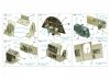 Quinta Studio QD48351 TBF-1C 3D-Printed & coloured Interior on decal paper (Hobby Boss) 1/48
