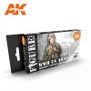 AK Interactive AK11634 WWII US ARMY SOLDIER UNIFORM COLORS