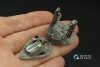 Quinta Studio QD48460 F4U-2 Corsair 3D-Printed coloured Interior on decal paper (Magic Factory) 1/48
