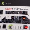 KELIK K48002 F-111 A/E Aardvark interior 3D decals for HobbyBoss kit 1/48