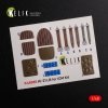 KELIK K48085 KI-21 interior 3D decals for ICM kit 1/48