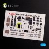KELIK K72069 Messerschmitt Me410A-1 interior 3D decals for Airfix kit 1/72