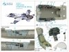 Quinta Studio QD48277 F/A-18А 3D-Printed & coloured Interior on decal paper (HobbyBoss) 1/48