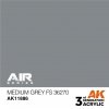 AK Interactive AK11886 MEDIUM GREY FS 36270 – AIR 17ml