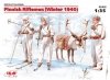 ICM 35566 Finnish Riflemen (Winter 1940) (4 figures - 3 rifleman, 1 reindeer)