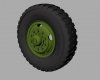 Panzer Art R35-566 M54 road wheels (Firestone combat pattern) 1/35