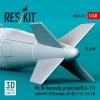 RESKIT RS48-0525 Mk.84 thermally protected/BLU-117 with BSU-36/B bombs (2 pcs) (3D Printed) 1/48