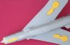 Omask 74866 English Electric Lightning wheel bay plugs (for Airfix/Eduard) 1/48