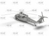 ICM 48361 UH-60A Black Hawk US Military Transport Helicopter 1/48