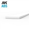 AK Interactive AK6711 STRIPS 0.50 X 4.00 X 350MM – ABS STRIP – 10 UNITS PER BAG