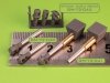 Master GM-72-041 Sturmhaubitze 42 - 10,5 cm StuH 42 L/28  - lufa działa wraz z żywiczną osłoną jarzma (wersja z prostą lufą bez hamulca wylotowego) 1/72