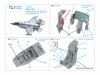 Quinta Studio QD48479 F-35A 3D-Printed & coloured Interior on decal paper (Kitty Hawk/Zimi Model) 1/48