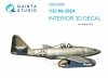 Quinta Studio QD32069 Me 262A 3D-Printed & coloured Interior on decal paper (Revell) 1/32