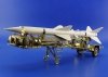 Eduard 35663 SA-2 missile with trailer 1/35 Trumpeter