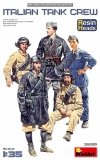 MiniArt 35500 Italian Tank Crew. Resin Heads 1/35
