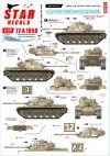Star Decals 72-A1058 Israeli AFVs # 3. M48A2 Patton 'Magach' and AMX-13/751 1/72