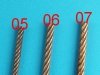 Eureka XXL LH-05 1.25mm x 50cm Metal wire rope, linka holownicza