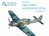 Quinta Studio QD48313 Fw 190A-3 3D-Printed & coloured Interior on decal paper (Hasegawa) 1/48