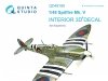 Quinta Studio QD48189 Spitfire Mk.V 3D-Printed & coloured Interior on decal paper (for Eduard kit) 1/48