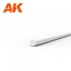 AK Interactive AK6539 ROD 1.50 DIAMETER X 350MM – STYRENE ROD – (8 UNITS)