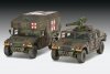 Revell 03147 HMMWV M966 TOW Missile Carrier&M997 Maxi Ambulance (1:72)