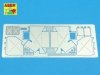 Aber 35A091 Rear boxes for Panther tanks and Jagdpanter self proppeled-gun (1:35)