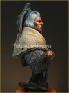 Young Miniatures YH1821 Blackfoot Raven Bearer 1/10