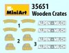 MiniArt 35651 WOODEN CRATES 1/35