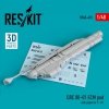 RESKIT RS48-0418 QRC 80-01 ECM POD WITH PYLON FOR F-111 (3D PRINTED) 1/48