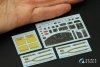 Quinta Studio QD32218 Boeing B-17G Navigator, bombardier, waist and tail gunners compartments. 3D-Printed coloured Interior (HK models) 1/32