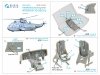 Quinta Studio QDS48429 Westland Sea King HAS.1 3D-Printed & coloured Interior on decal paper (Airfix) (Small version) 1/48