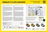 Heller 58704 Renault 4 TL/GTL Sun Roof - Starter Kit 1/24
